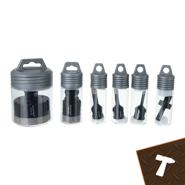 Diamond hole saws - set of 6 Bigstreen 27079