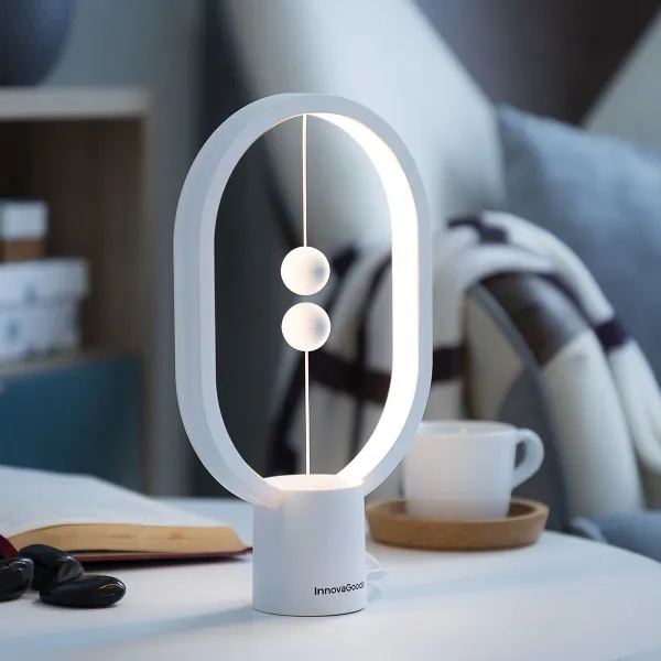 Balansinė lempa su magnetiniu jungikliu Magilum InnovaGoods Balta 3 W (Naudoti B)