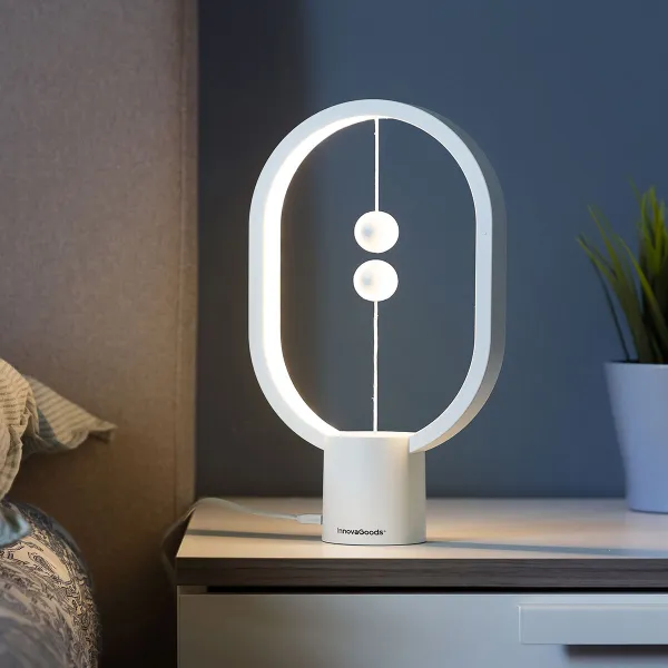 Balansinė lempa su magnetiniu jungikliu Magilum InnovaGoods Balta 3 W (Naudoti B)