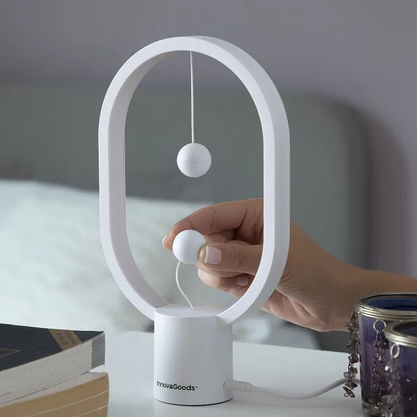 Balansinė lempa su magnetiniu jungikliu Magilum InnovaGoods Balta 3 W (Naudoti B)