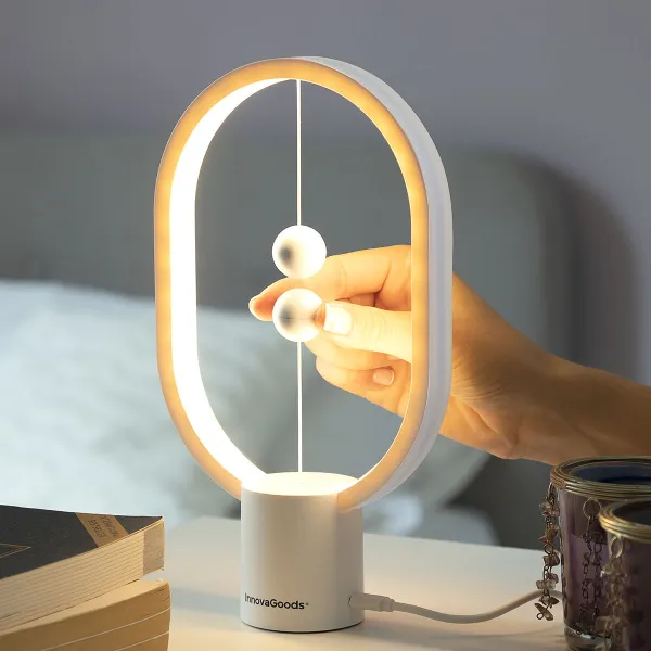 Balansinė lempa su magnetiniu jungikliu Magilum InnovaGoods Balta 3 W (Naudoti B)