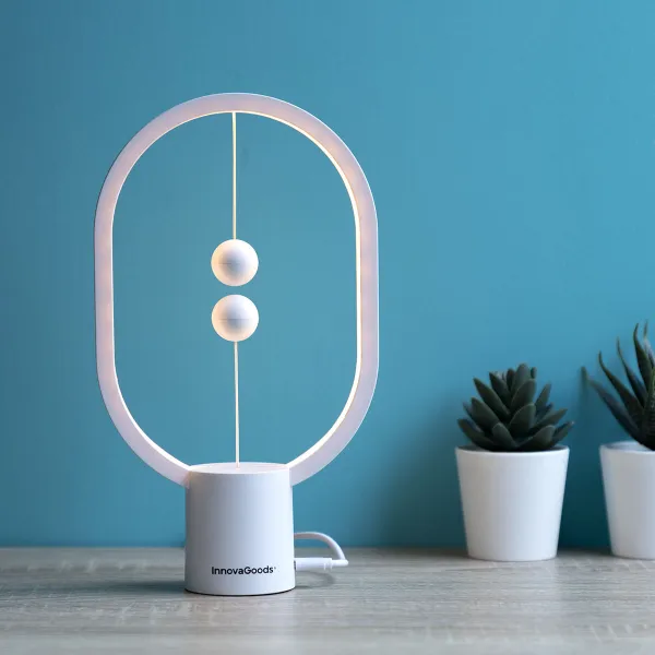Balansinė lempa su magnetiniu jungikliu Magilum InnovaGoods Balta 3 W (Naudoti B)