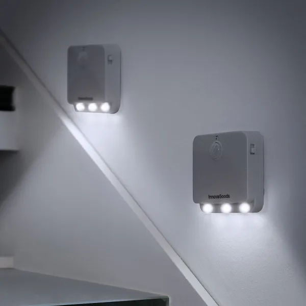 Judesių Jutiklis Lumtoo InnovaGoods 2 vnt. (2 vnt.) (Naudoti B)