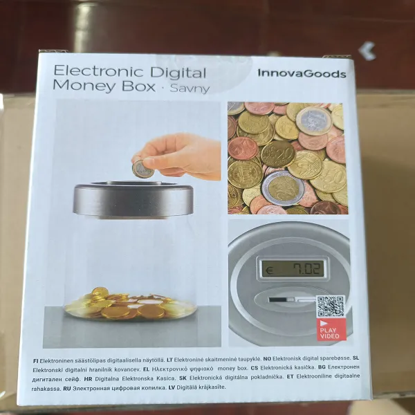 Digitāla Krājkasīte Savny InnovaGoods IG811648 ABS Plastmasa (Atjaunots B)