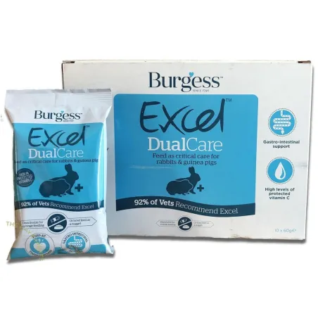 Taastumist toetav Burgess Excel küüliku & merisea täiendsööt Dualcare 60g