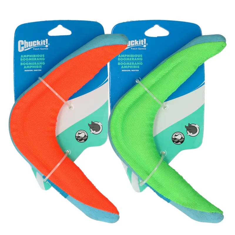 ChuckIT! bumerangikujuline mänguasi M Amphibious boomerang