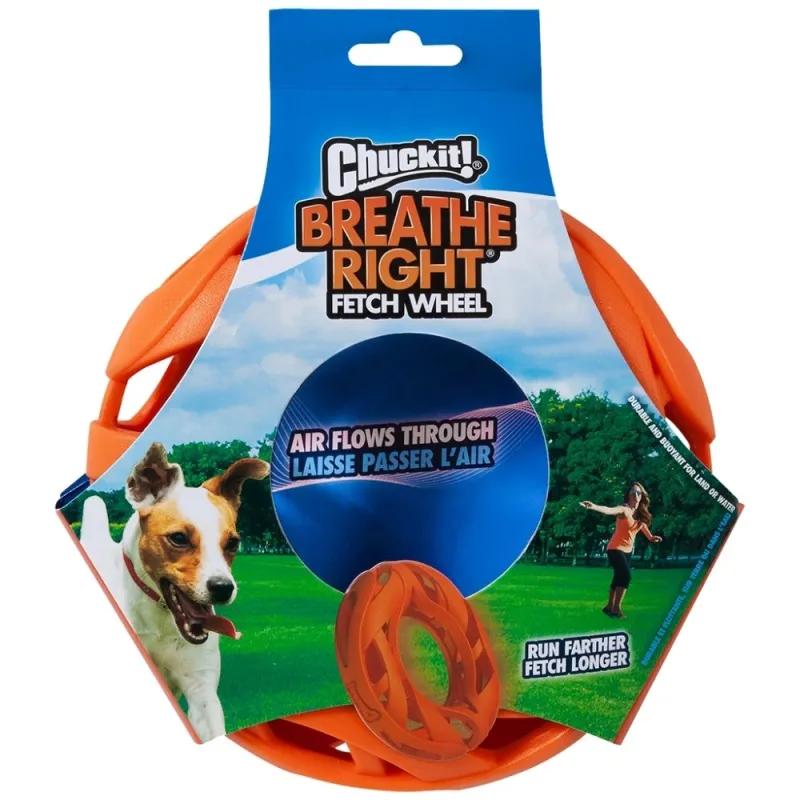 Chuckit! rattakujuline mänguasi Breathe Right Fetch Wheel