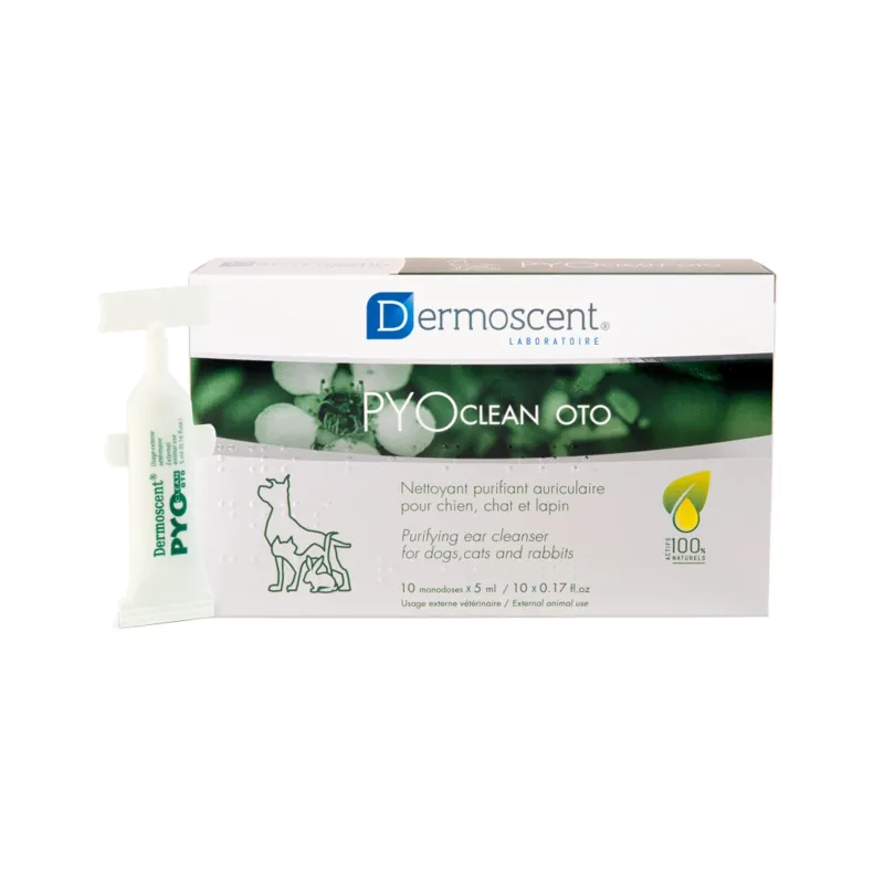 Dermoscent PYOclean® Oto kõrvapuhastusvahend 10x5ml