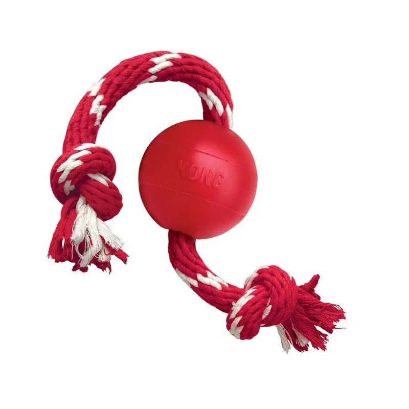 KONG pall nööriga S