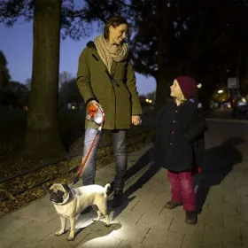 Flexi külge LED valgustus, patareidega