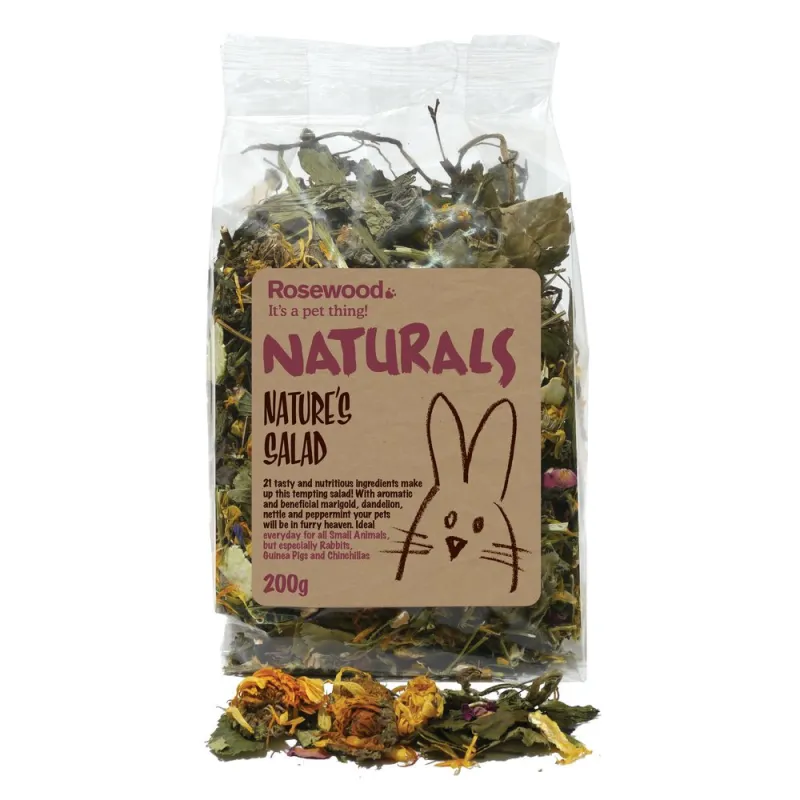 Rosewood kuivatatud saialille perterselli, võilille salat 200g