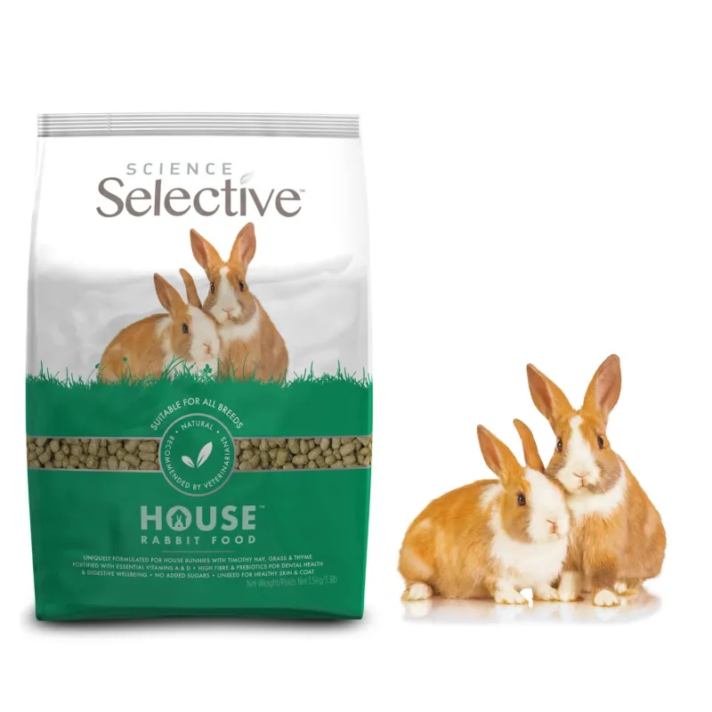 Selective toaküülikule 1,5kg House Rabbit