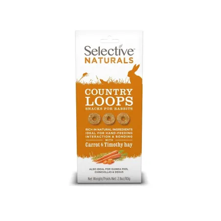 Porgandi ja timutiheinaga – Selective Naturals Country Loops 80g