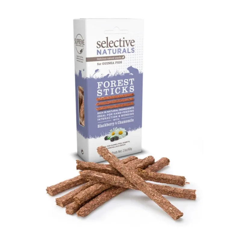 Põldmuraka, kummeli ja linaseemnetega – Selective Naturals Forest Sticks