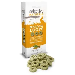 Timutiheina, tüümiani ja linaseemnetega – Selective Naturals Meadow Loops 80g