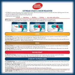 Simple Solution koera lõhna-ja plekieemaldi Extreme 945ml