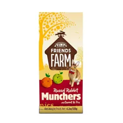 Porgandi ja hernestega küpsised – Tiny Friends Farm Munchers 120g