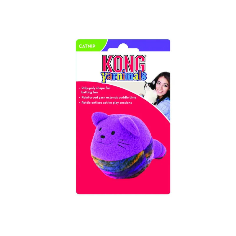KONG pehme pall kassidele Cat Yarnimals