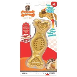 Nylabone maiustega täidetav närimismänguasi koertele Extreme Chew-it Fill-it Treat Toy M