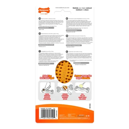 Nylabone maiustega täidetav närimismänguasi koertele Extreme Chew-it Fill-it Treat Toy M