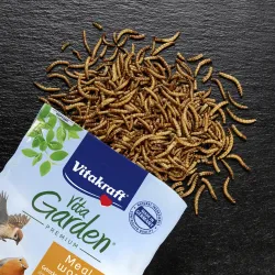 Vitakrafts jahuussid lindude maius Mealworms 200g