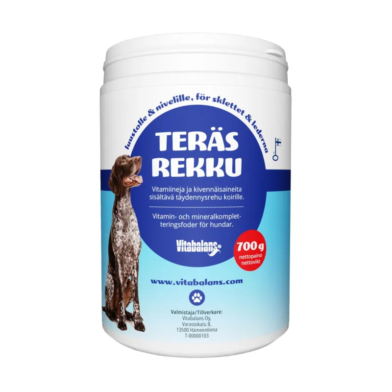 VITABALANS TERÄSREKKU 700g Vitamiinid,mineraalid