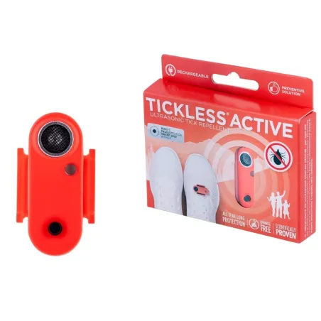 Tickless puukide peletaja Active laetav oranž