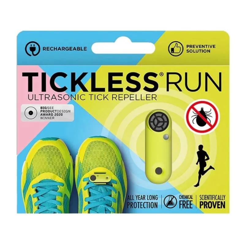 Tickless puuke tõrjuv Run laetav kollane