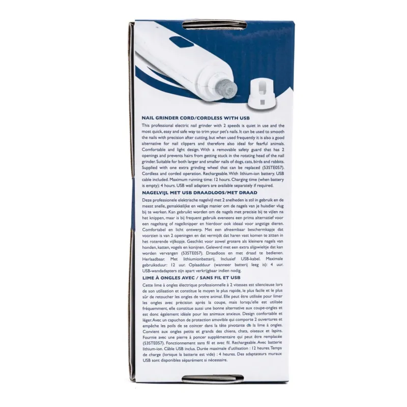 Show Tech küüneviil elektriline USB kaabliga Type 2