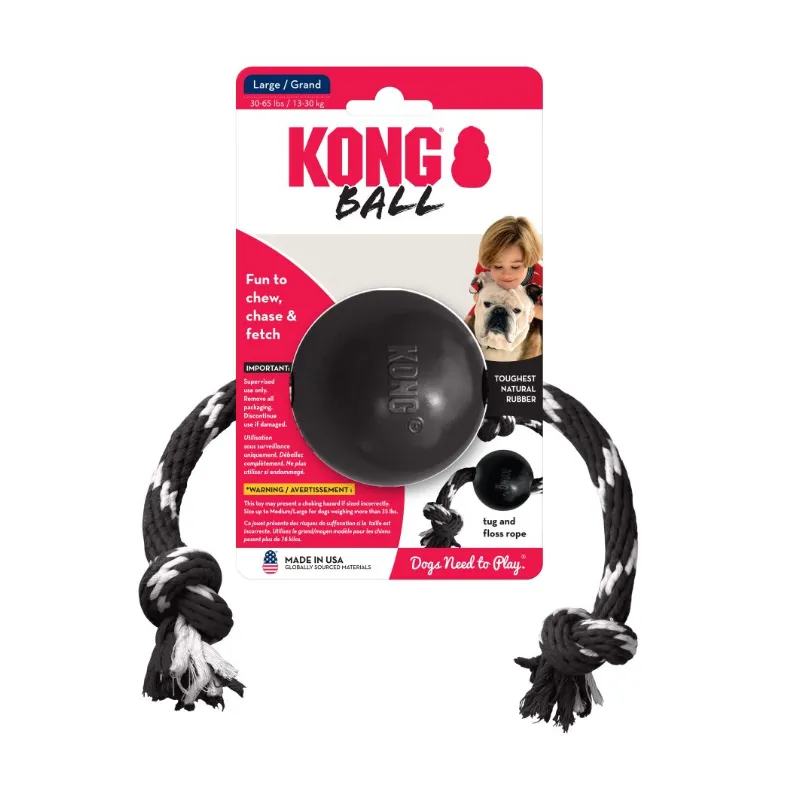 KONG nööriga pall Extreme L