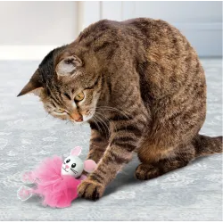 KONG pehme kassi mänguasi Cat Flingaroo Tutu