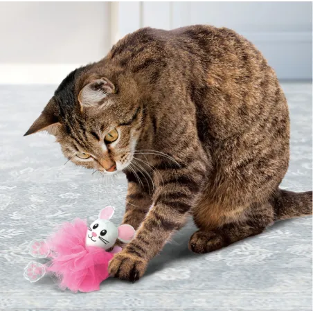 KONG pehme kassi mänguasi Cat Flingaroo Tutu