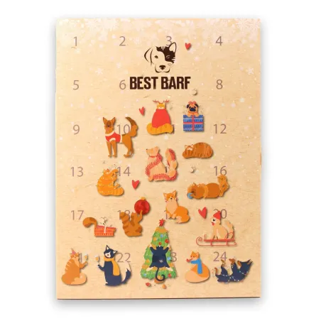 Best Barf koera advendikalender 100g