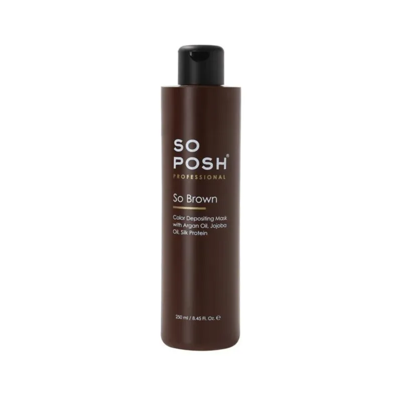 Sügavpruuni tulemuse mask So Posh So Brown Coloring Mask 250ml
