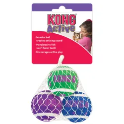 KONG tennisepallide komplet kassidele 3-pk Tennis Balls w/Bells