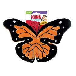 KONG pehme kassi mänguasi Crackles Flutterz