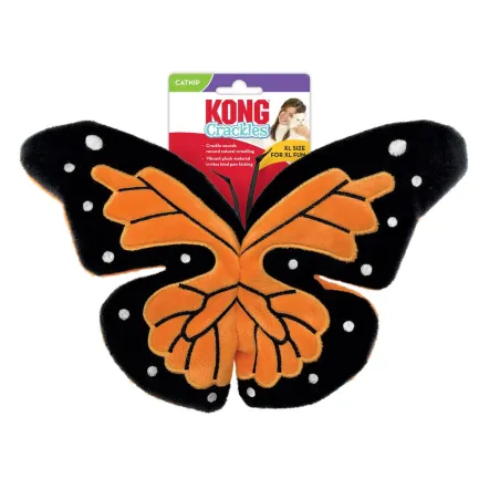 KONG pehme kassi mänguasi Crackles Flutterz
