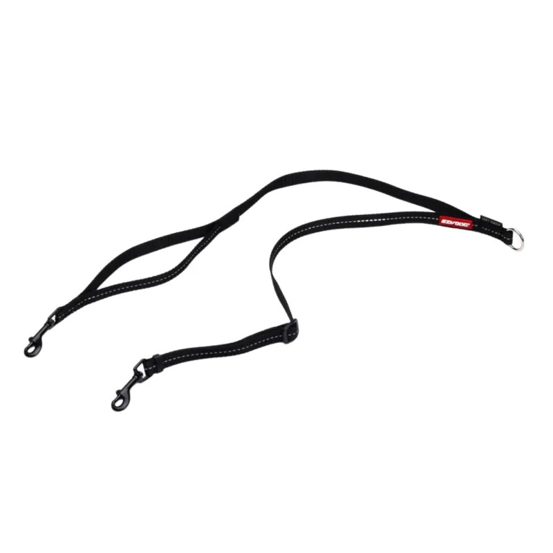 Ezydog Soft Touch Lite rihma jagaja 35-61cm must