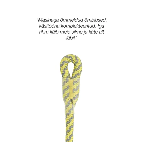 Siim Oja Kool Treeningrihm, 6mm mägironimisköiest, 180 cm, 60g