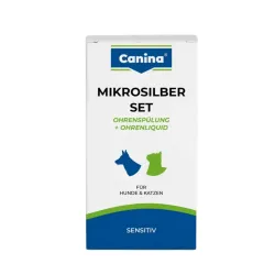 Canina kõrvapuhastuskomplekt mikrohõbedaga