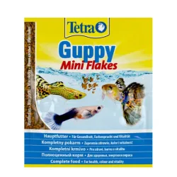 Tetra kalade täissööt GUPPY MINI flakes 12g