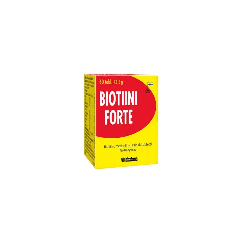 Vitabalans Biotiini forte tbl n60