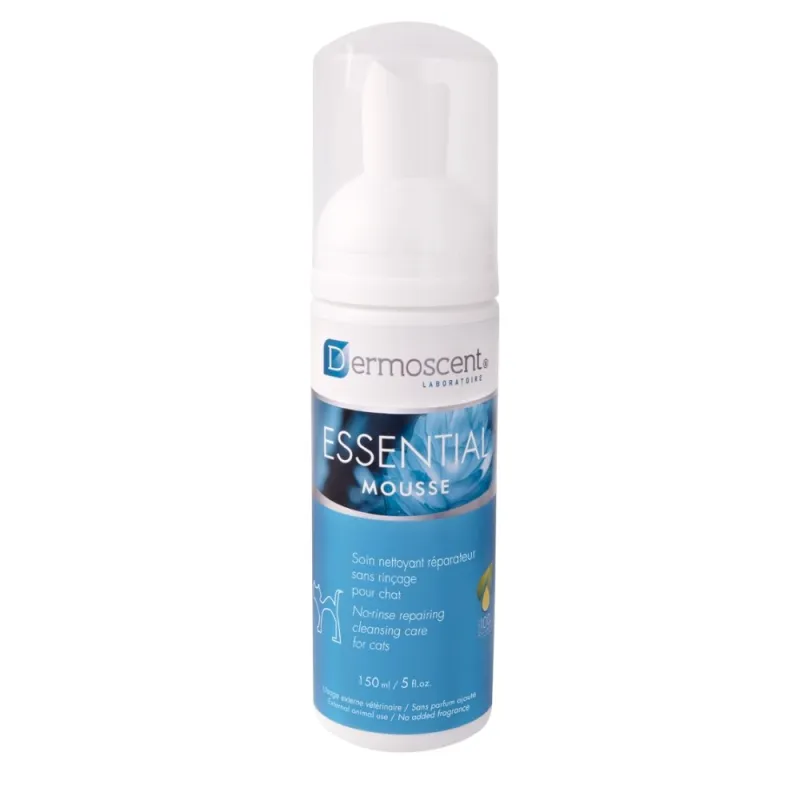 Dermoscent Essential Mousse kass 150ml kuivpuhastusvaht