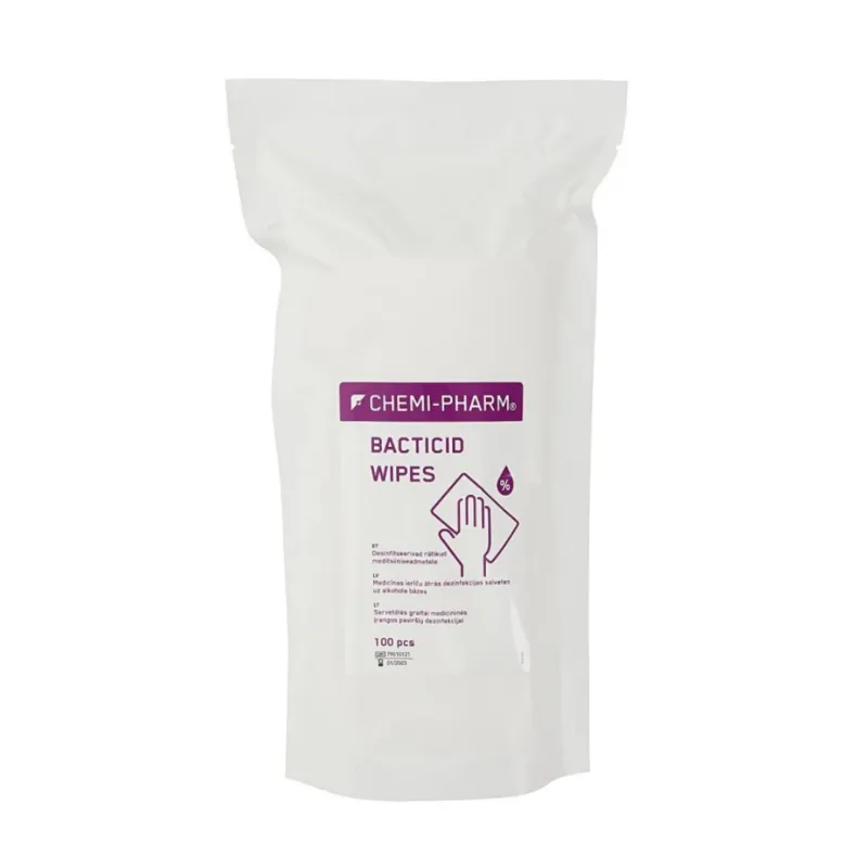 Bacticid Wipes täitekott 100tk