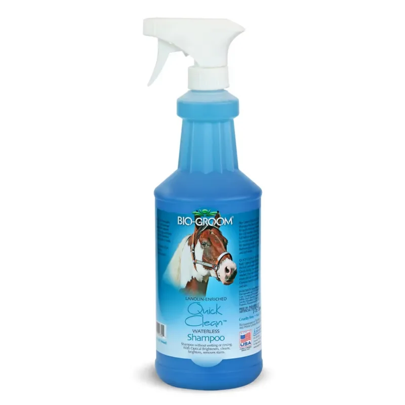 Bio-Groom Quick Clean veevaba šampoon hobustele 946 ml