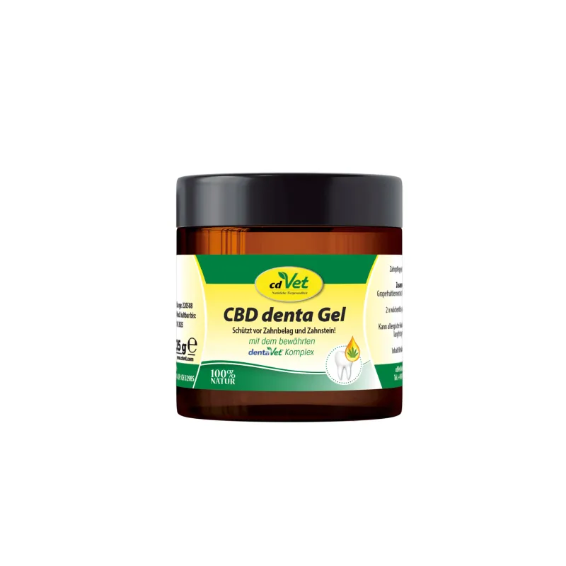 CDVET CBD geel hammastele 35g
