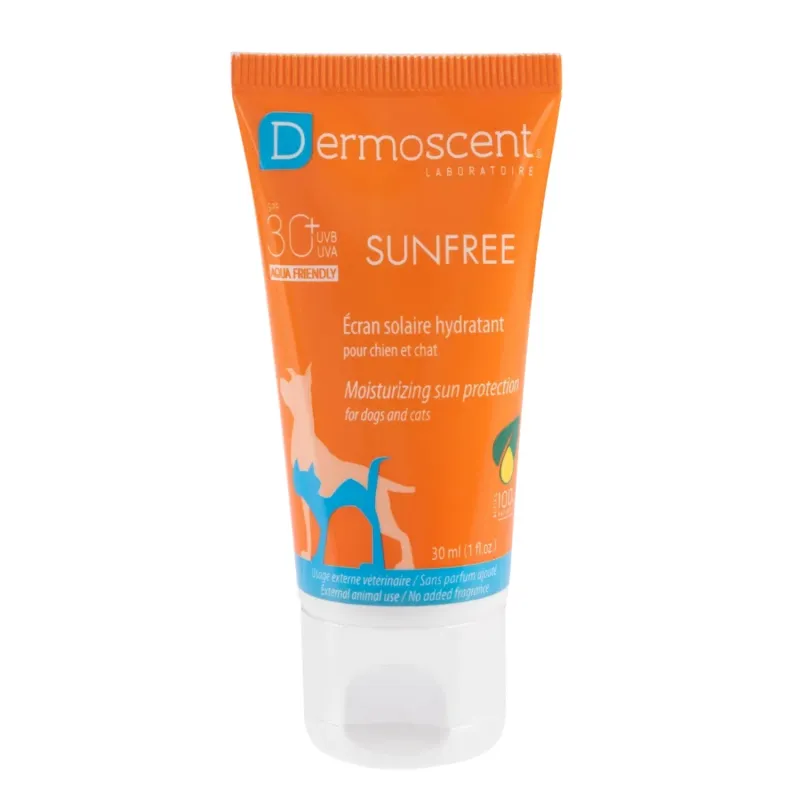 Dermoscent SunFREE päikesekaitsekreem koertele ja kassidele 30ml