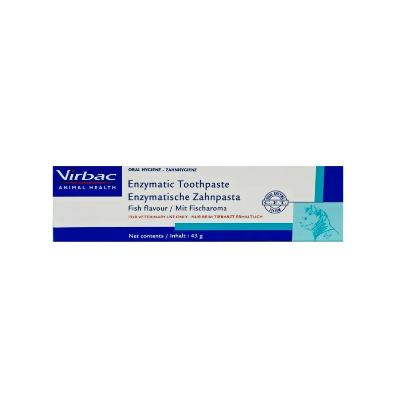 Virbac hambapasta kassidele 43g