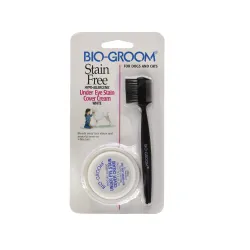 Bio-Groom silmaaluste plekkide katmiseks valgele koerale Stain Free Cream 21ml