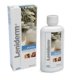 Nahka pehmendav ja rahustav IC-Leniderm šampoon 250ml